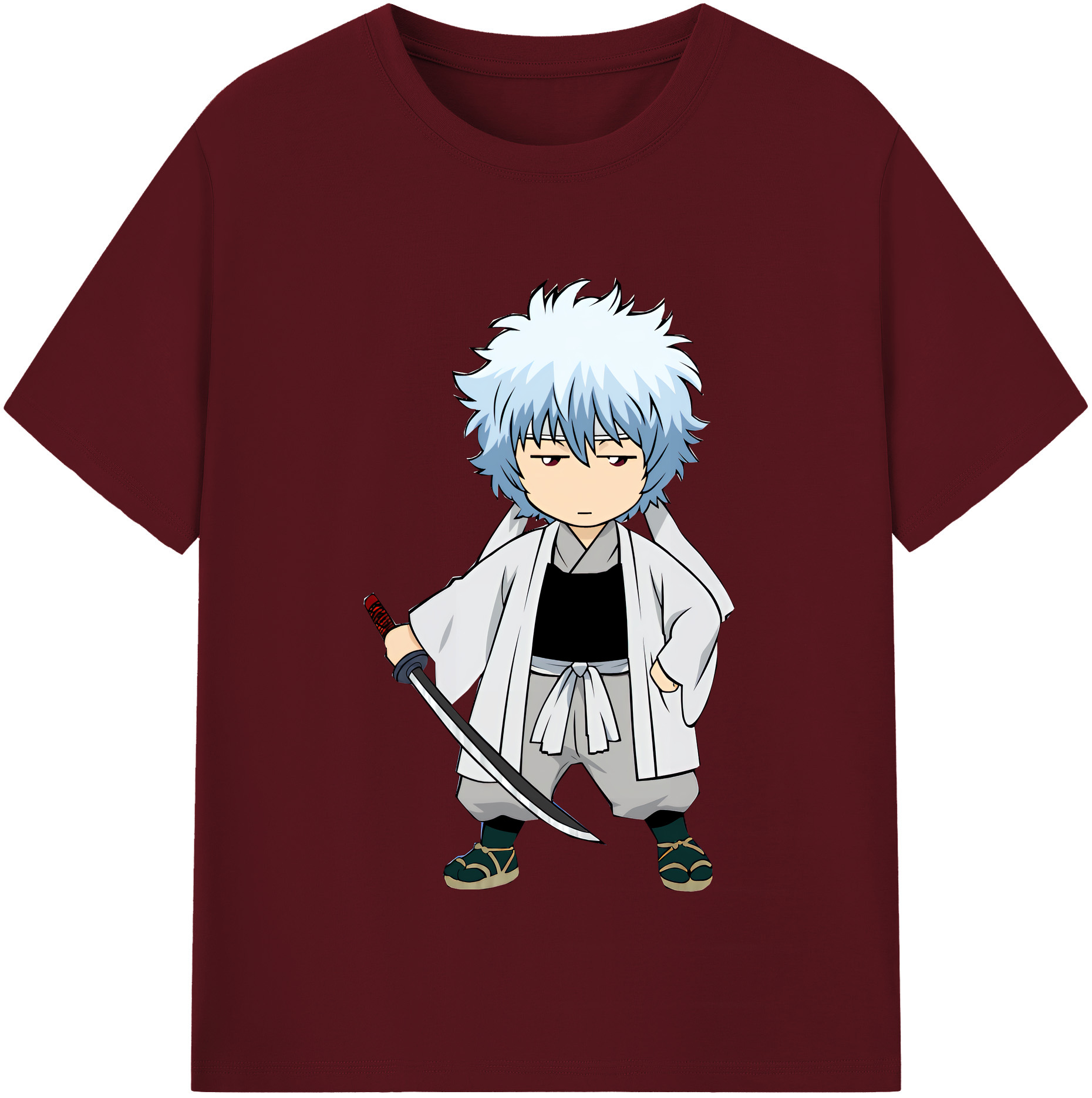 （画像用） ぎんたま 坂田銀時（さかたぎんとき） 神楽 志村新八（しむら しんぱち） GINTAMA Sakata Gintoki Kagura Shimura Shinpachi 綿100％半袖Tシャツ（フロントプリント）